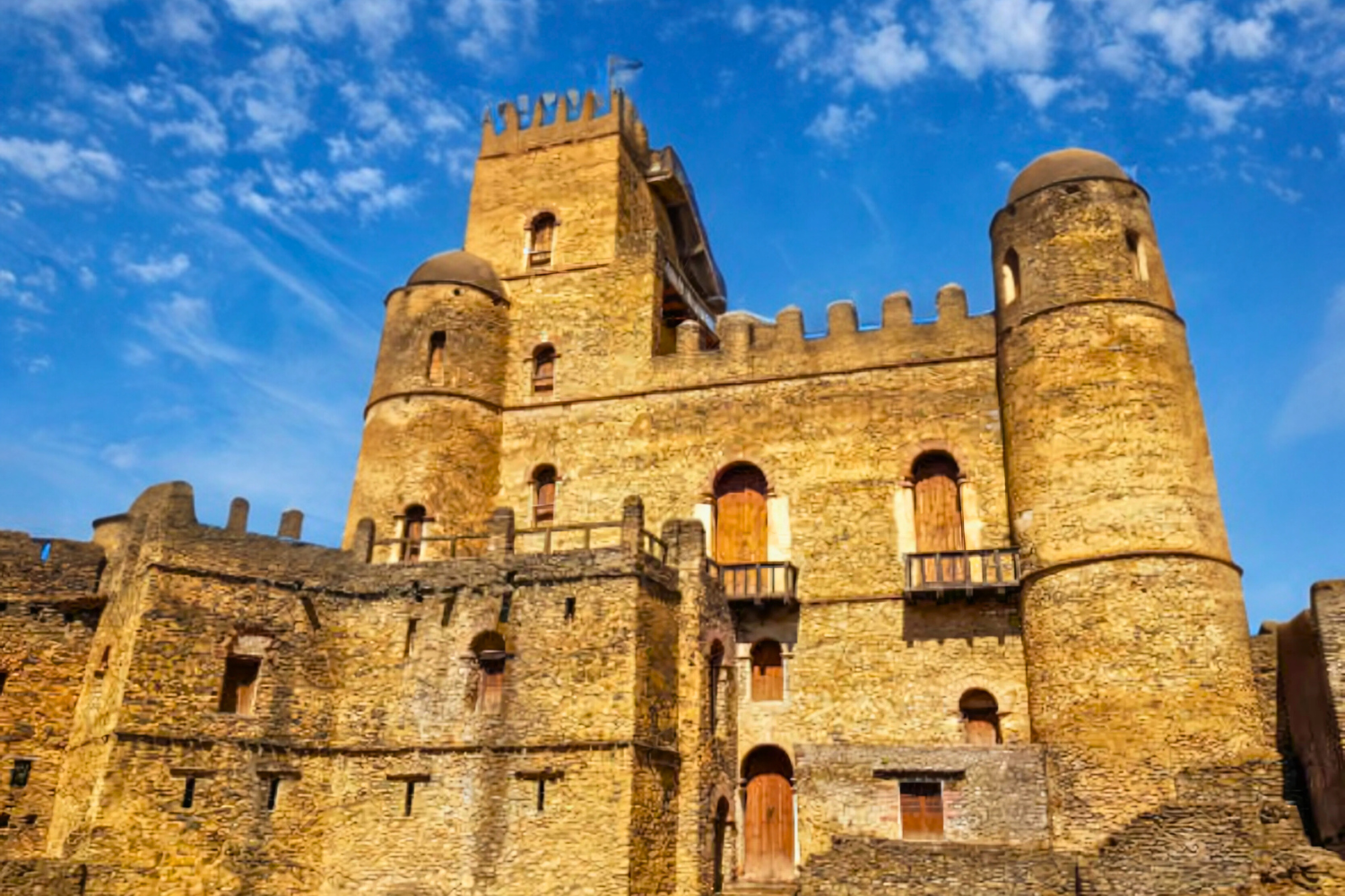 Fasilides’ Palace – Sunlit Majesty of Gondar’s Royal Fortress