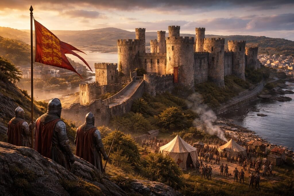 The History of Conwy Castle: Edward I’s Iron Grip on Wales