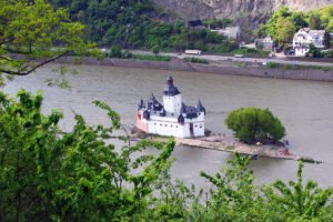 Pfalzgrafenstein Castle on small Rhine island