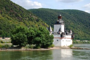 Pfalzgrafenstein Castle on a small Rhine island